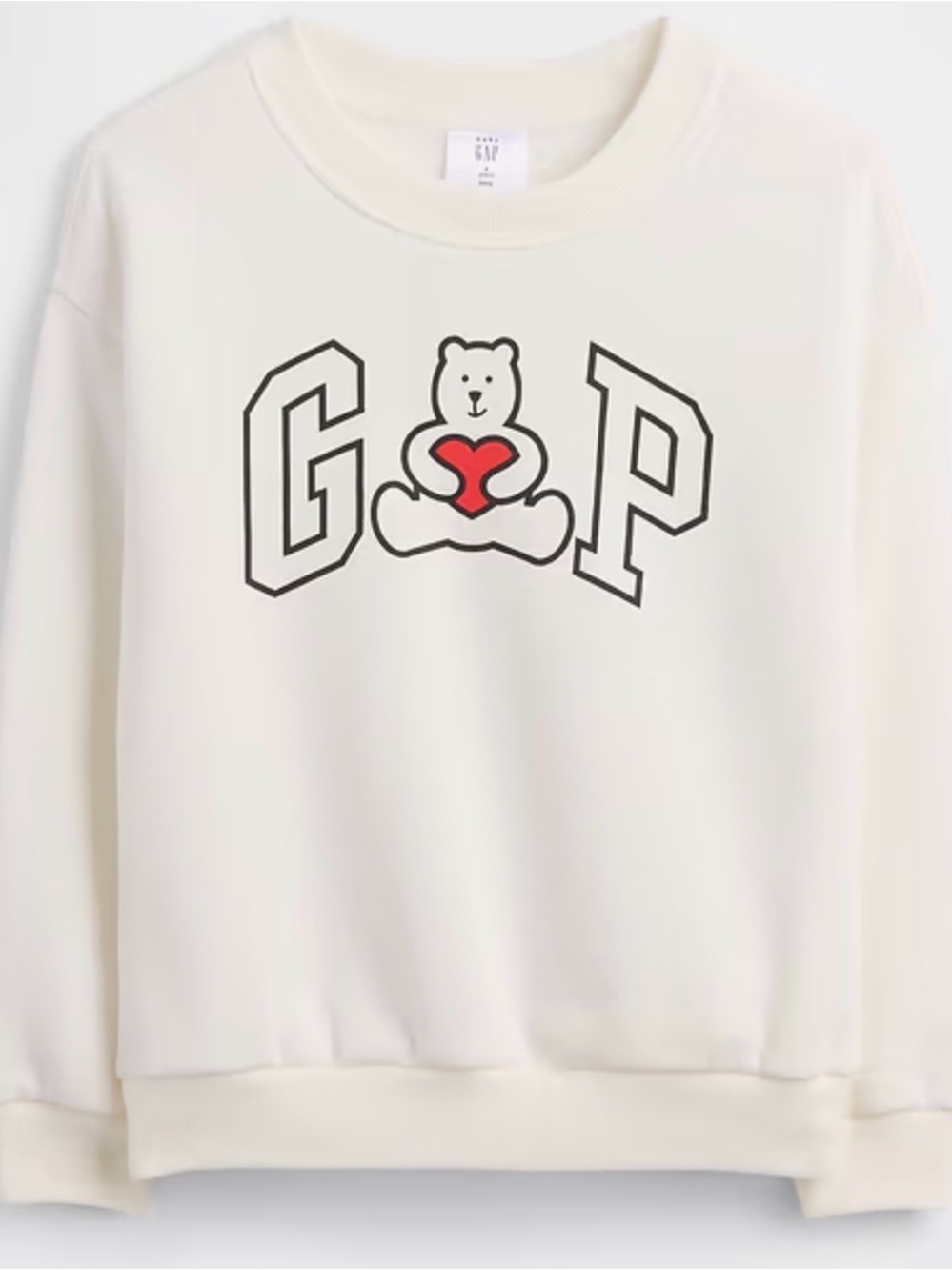 babyGap Relaxed Logo Crewneck Sweatshirt Size 5 NWT